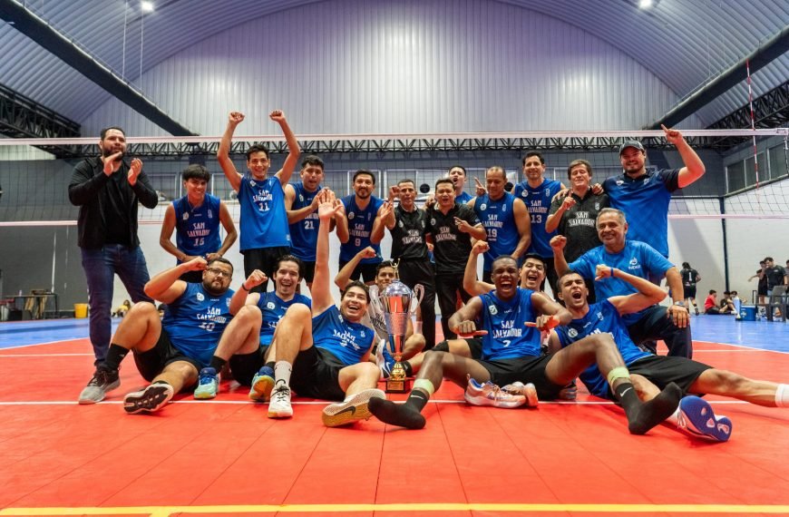 ¡San Salvador Centro escribe su Historia de Oro: IMDER es Campeón Nacional de Voleibol!